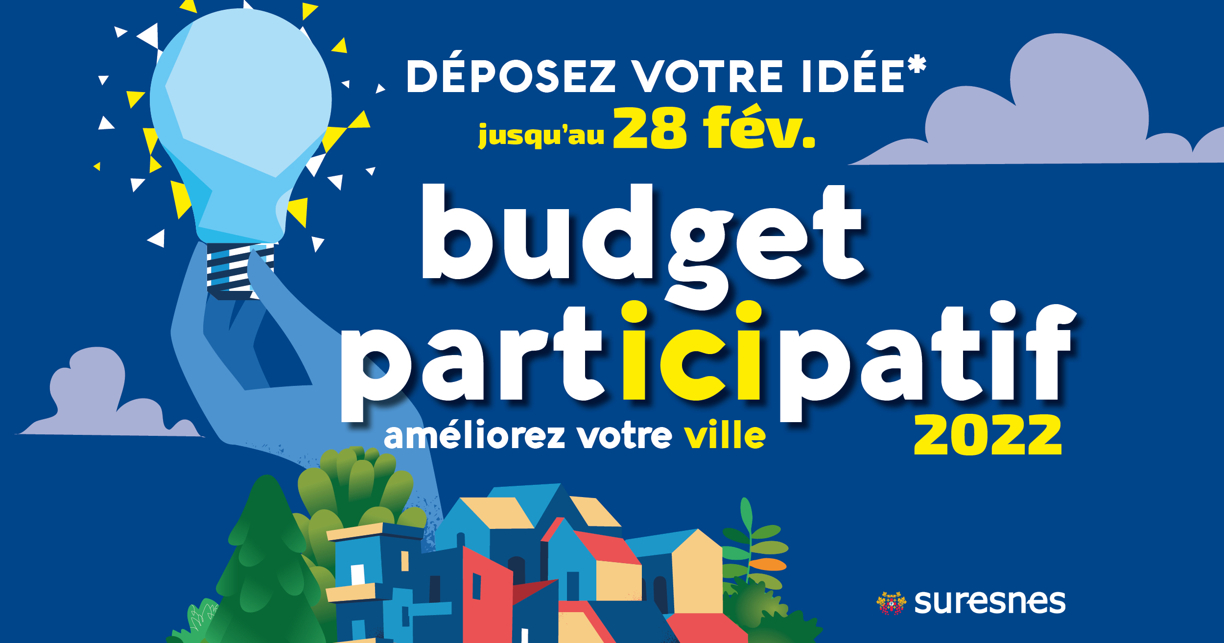 Budget participatif 2022 : à vos idées ! - Suresnes